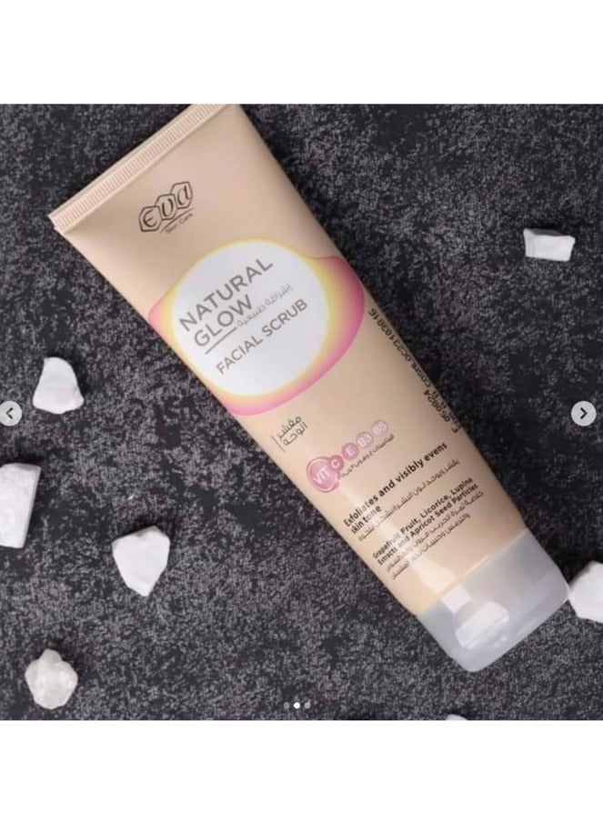 إيفا مقشر الوجه الطبيعي للعناية بالبشرة - مقشر لطيف لبشرة مشرقة - (100 مل) - Image 4