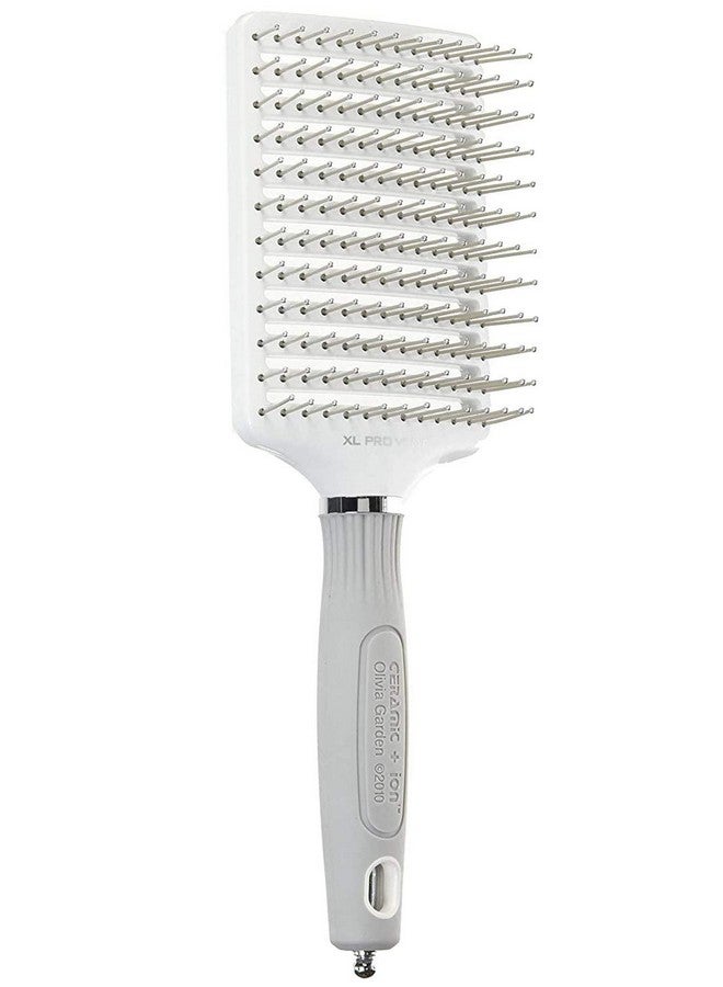 Olivia Garden Ceramic + Ion Xl Pro Paddle Hair Brush Vent (Cixlprovnt) - Image 2