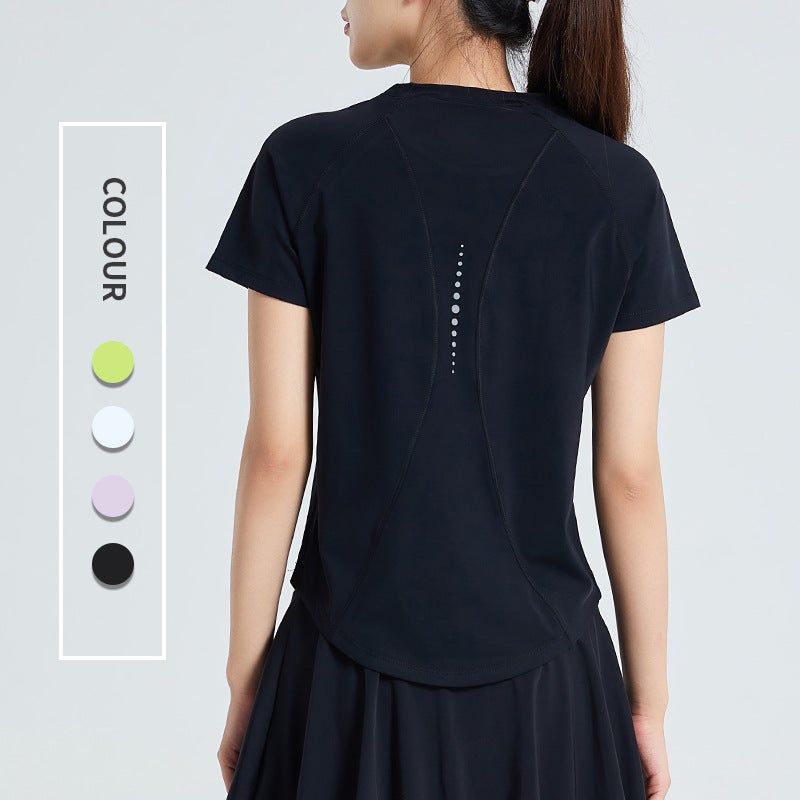 Women's Sports T-Shirt - Short Sleeve Quick Dry - Image 4