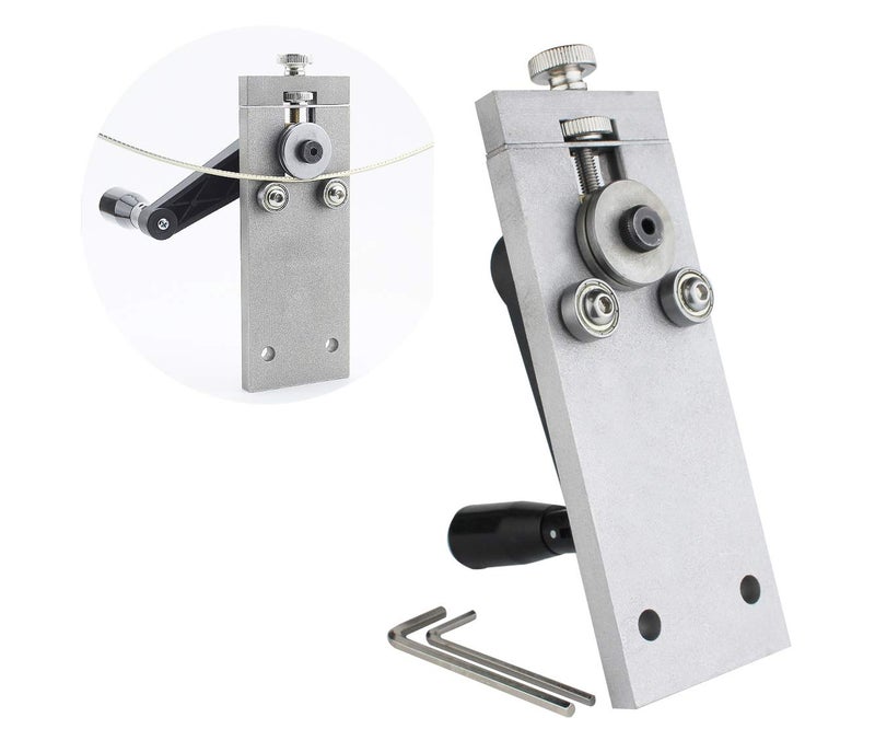 Guyker Guitar Fretwire Bender - Fret Wire Bending and Straightening Luthier Tool for Guitar & Bass Radian Adjusters, Repair & Maintenance, Chrome