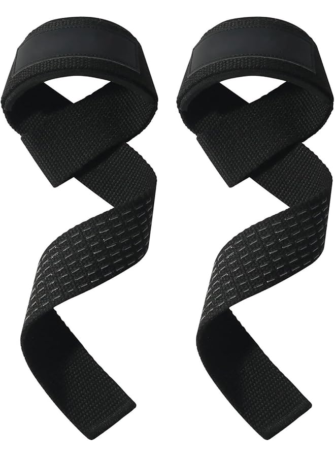 S-TOP Lifting Wrist Straps Gym Wristbands for Weightlifting Pull Ups and Strength Training 2Pcs - Image 1