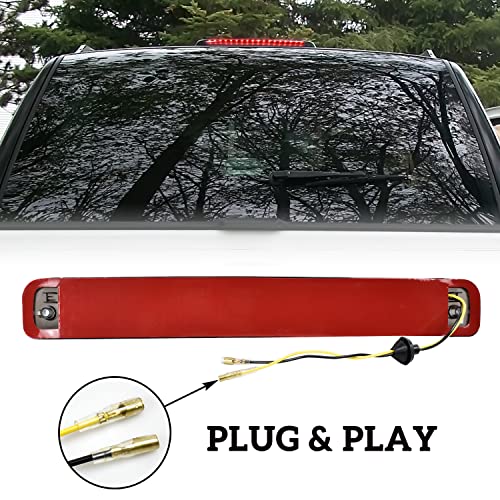 KEWISAUTO LED 3rd Third Tail Brake Light for Chevy & GMC, Rear Center High Mount Stop Light for 92-99 Suburban Yukon/Blazer 94-05 /Tahoe 95-99 / Jimmy 94-01 / Hummer H2 03-09 Accessories - Image 4
