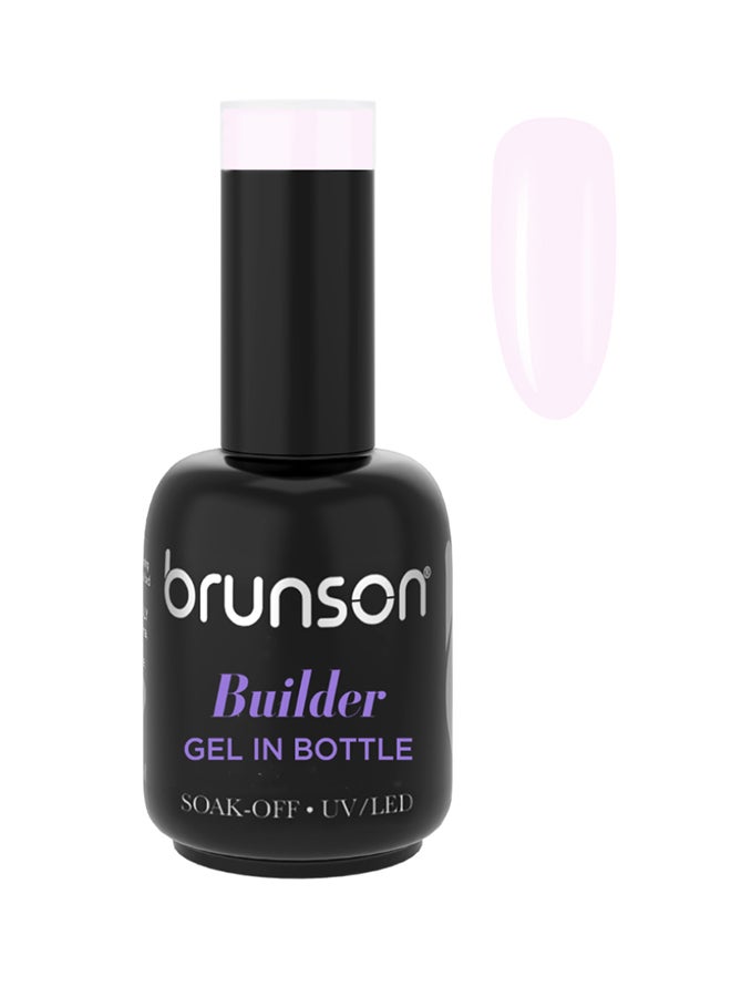 brunson Builder Gel, 10 in-1 Builder Gel In A Bottle 18ml  Soak Off UV/LED Hard Gel for Nail extension Builder Base Gel Nail Polish for Long lasting nails Manicure Nail Art Strong Nails Tips  Bbg06