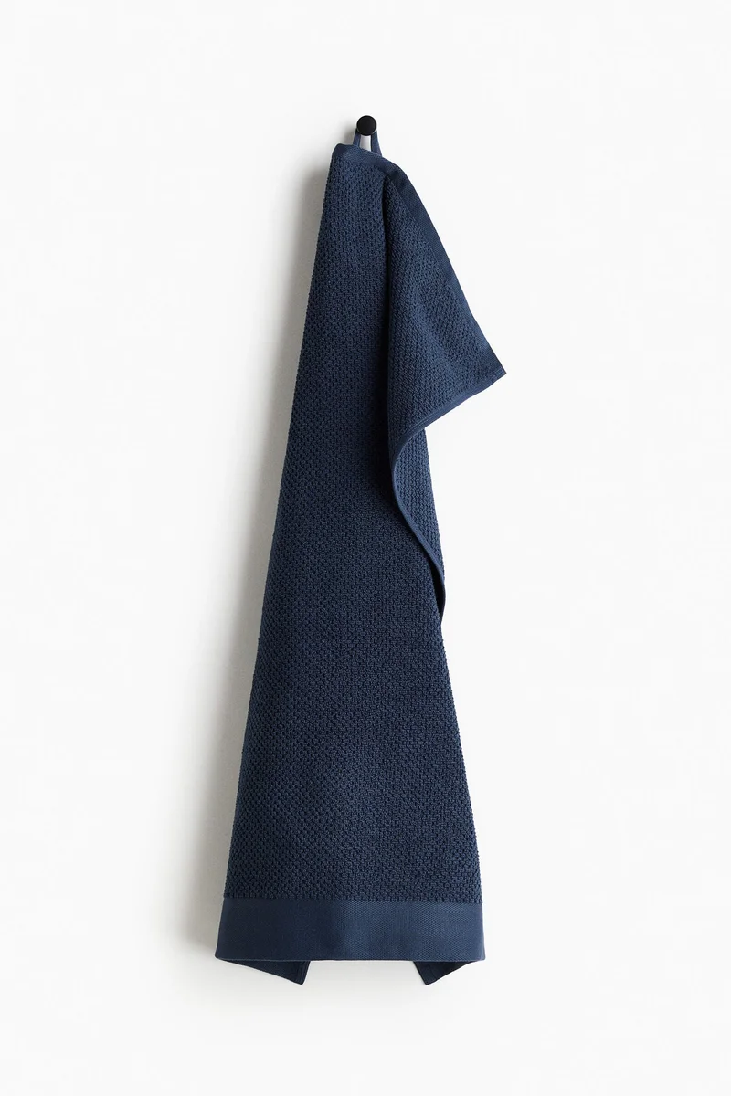 اتش اند ام منشفة لليدين من نسيج التيري القطني