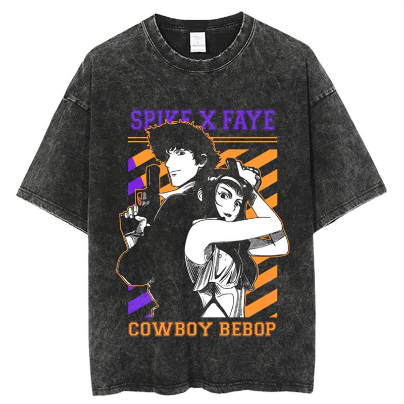 Cowboy Bebop Graphic Printed Men'S T-Shirt New Japanese Anime - Image 5