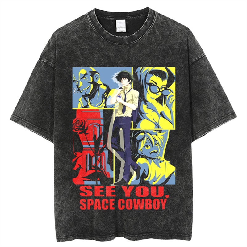 Cowboy Bebop Graphic Printed Men'S T-Shirt New Japanese Anime - Image 1