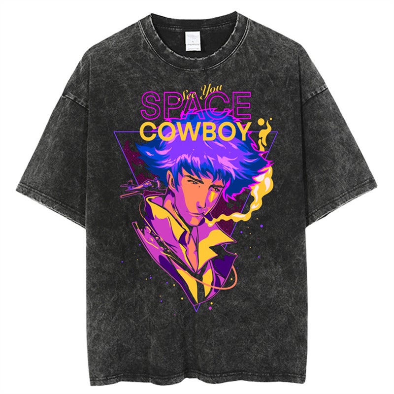 Cowboy Bebop Graphic Printed Men'S T-Shirt New Japanese Anime - Image 3
