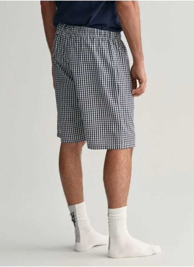 غانت Gant Gingham Check Pajama Shorts