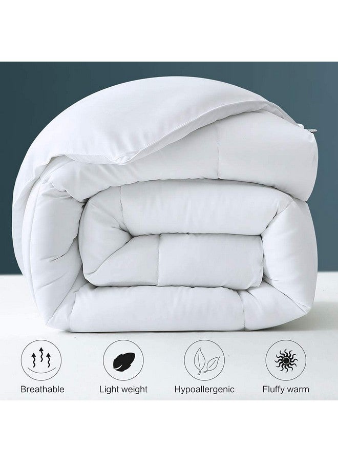 Razzai Razzai Microfiber Mammayo Summer Season 100 GSM AC Comforter Super Soft Fluffy Comforter (90" X 100" Inches/228Cm X 254Cm) - Double Bed Comforter|White| TC - 400  - Image 4