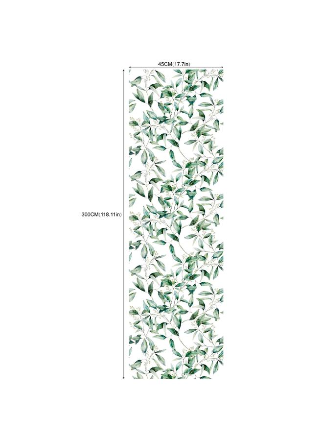 Bluejw Wallpaper Living Room Background Removable Wallpaper Green Plant Flower Seamless Self-adhesive Wallpaper RW131-157 - Image 1