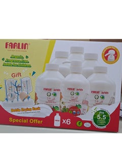FARLIN Pack Of 3 Eco Friendly Clean 2.0 Baby Bottle Wash Liquid - 6 X 700 ML  - Image 2