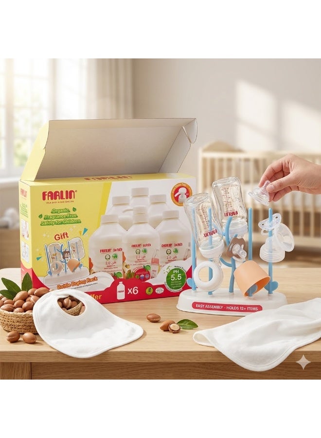 FARLIN Pack Of 6 Eco Friendly Clean 2.0 Baby Bottle Washing Liquid - 6 X - Image 4