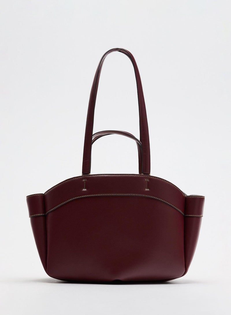 Zara Tote Shopping Bag with Removable Bundle - Image 1