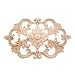 MUXSAM MUXSAM Wood Carved Applique Onlay Furniture Corner Frame Decal Unpainted Furniture DIY Decoration for Furniture Home - Image 2