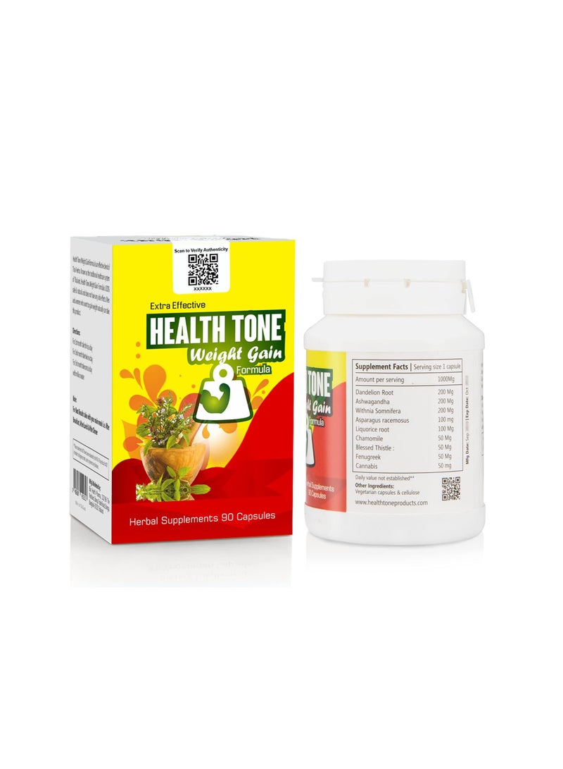 Health Tone Extra Effective Health Tone Weight Gain Formula – Achieve Healthy Body Mass Naturally - Image 2