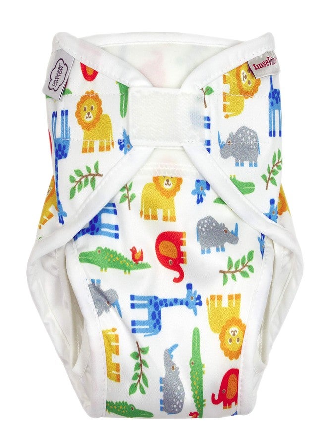 ImseVimse Organic All in One Cloth Diaper (Wildlife, P (5.5-11 lbs)) - Image 1