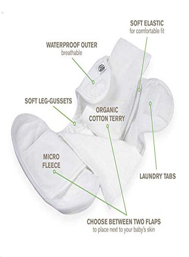 ImseVimse Organic All in One Cloth Diaper (Wildlife, P (5.5-11 lbs)) - Image 2
