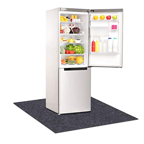 Refrigerators MatMultifunctional home appliance matAbsorbentWaterproofProtect refrigerators and floors Under Refrigerators MatNonslip BackingWashable 36 x 36