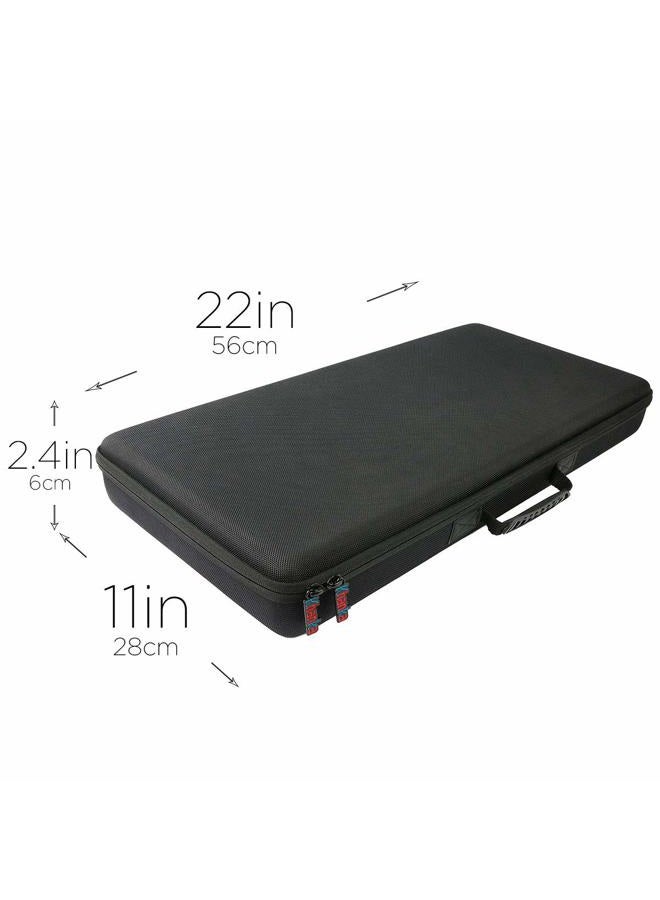 Khanka حافظة سفر صلبة بديلة لـ Numark Mixtrack Platinum FX/Pro 3 | وحدة تحكم DJ USB - Image 4