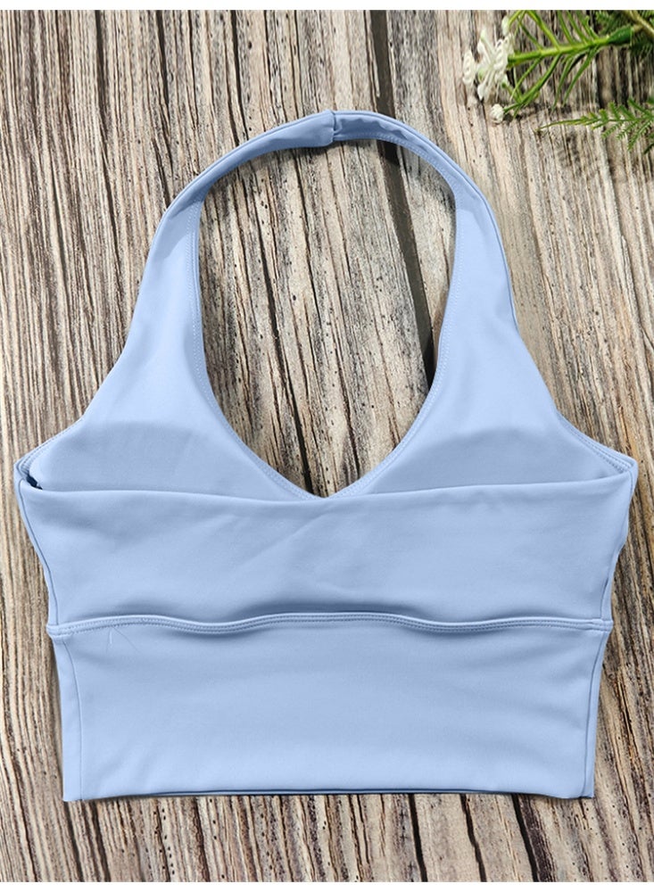 عام المرأة الرسن الرياضة الصدرية الخامس الرقبة الصالة الرياضية تجريب اليوغا حمالات الصدر - Image 5