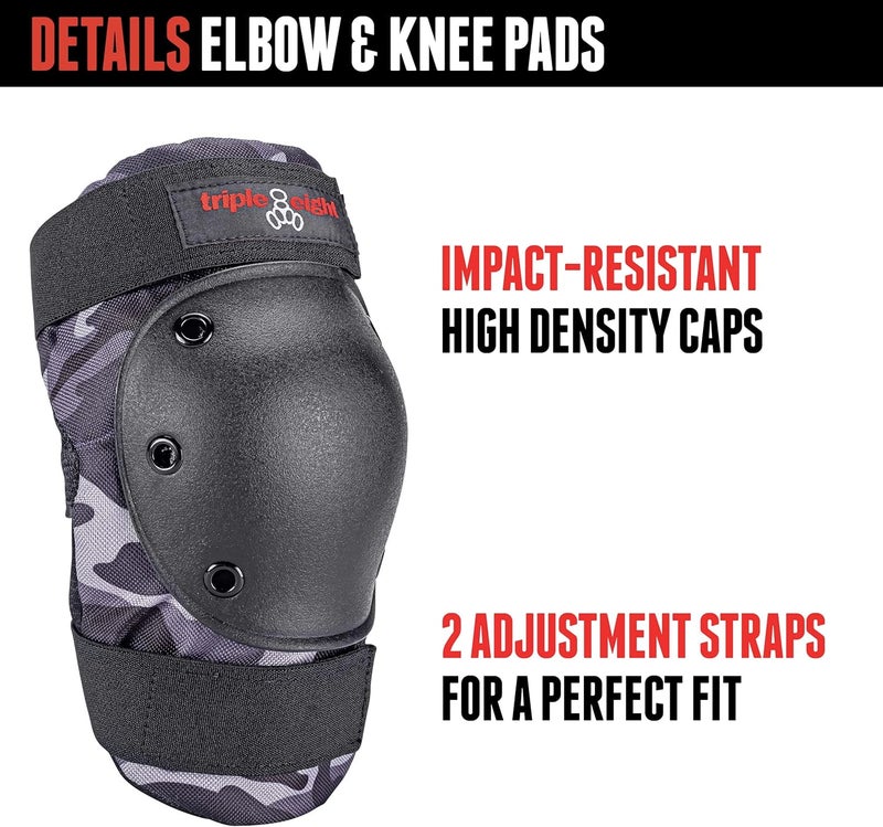 Triple Eight Saver Series Protective Pad Set - Knee, Elbow, and Wrist Guards - Image 4