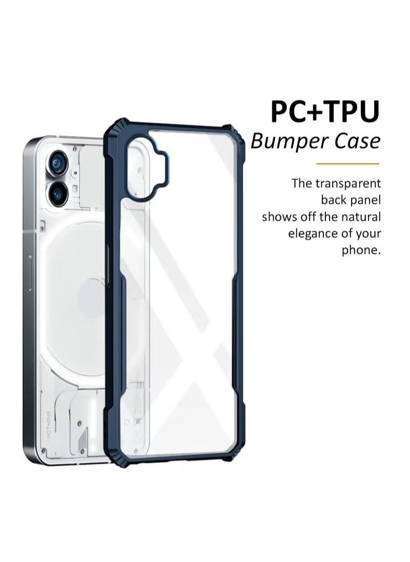 Service Zone Crystal Clear Case Slim Anti Scratch TPU Hard Shell Protective Phone Cases Cover for Nothing Phone 2  - Image 2