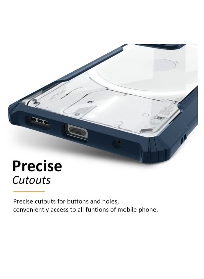 Service Zone Crystal Clear Case Slim Anti Scratch TPU Hard Shell Protective Phone Cases Cover for Nothing Phone 2  - Image 5