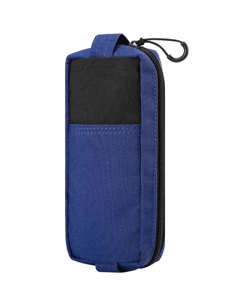 Generic Tactical Mens DEC Tool Pouch Multifunction Waist Bag blue long