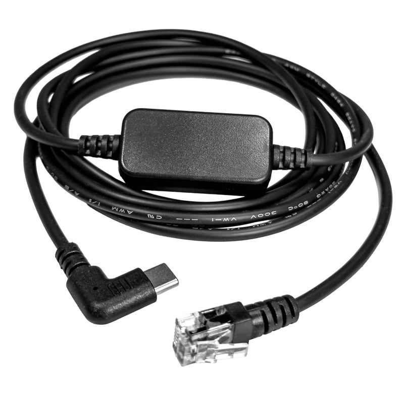 Uniden USB-C to RJ11 Power Cord for Radar Detectors Including R8w, R8, R7, R4w, R4, R3, DFR9, DFR8, DFR7 & Additional Models. - Image 2