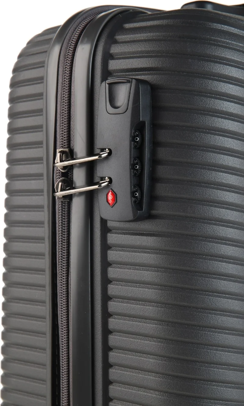S-Invalid Brand Name Anthracite 5224 Polypropylene Cabin Size Suitcase