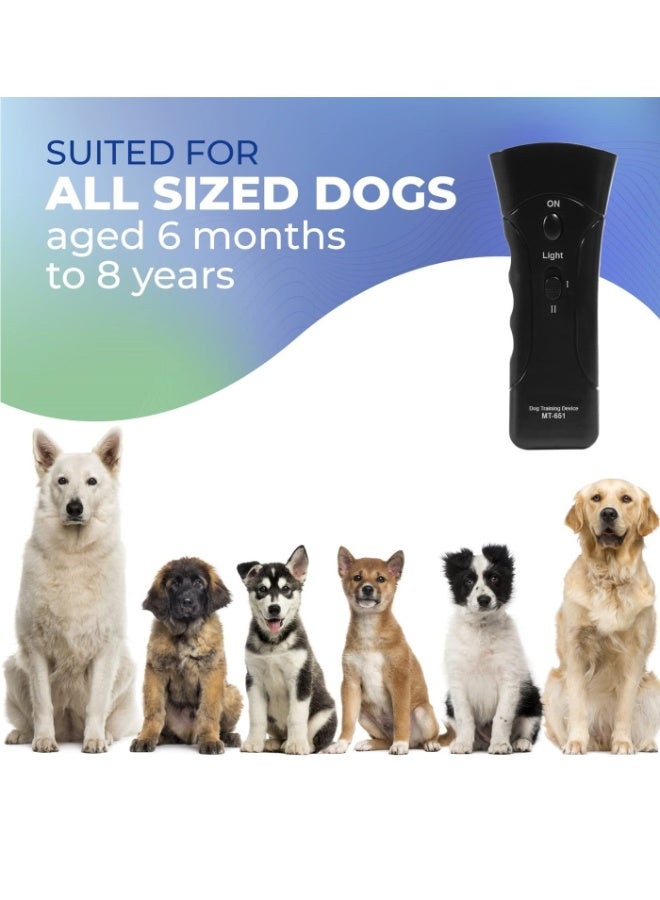 Cat and Dog Repellant Accessory Device, Efficient Barking Control Ultrasonic Dog Barking Deterrent, and 3 in 1 Bark Control Tool, Pet Training Device, Handheld Trainer, Stop Barking and Repellent - Image 5