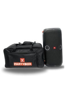 أنجري بول حقيبة تخزين آمنة لمكبر الصوت مع حزام عملي وحقيبة سفر متوافقة مع (JBL PARTYBOX 110 BAG BLACK)  - Image 1