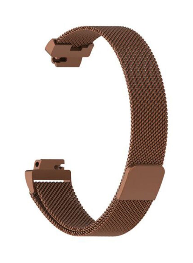 NIBEMINENT Replacement Watch Band For Fitbit Inspire Brown