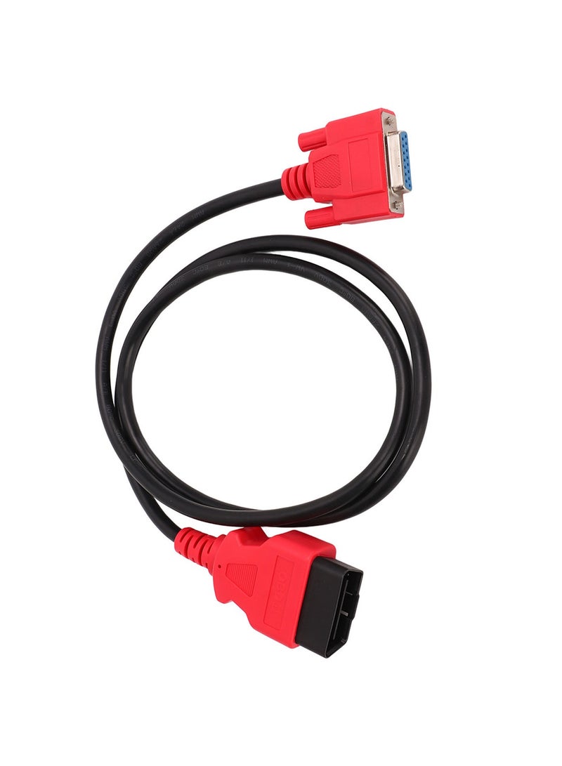 Generic OBD2 Test Cable OBD2 Scanner Cable Diagnostic Cord Adapter 15Pin for Autel Maxisys MS906, for Maxisys MS906 Pro and for Maxisys MS906TS OBD2 Scanner  - Image 1