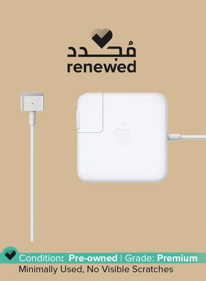 Apple Renewed - MagSafe 2 Power Adapter - 85W (MacBook Pro With Retina display) - UK White - Image 1