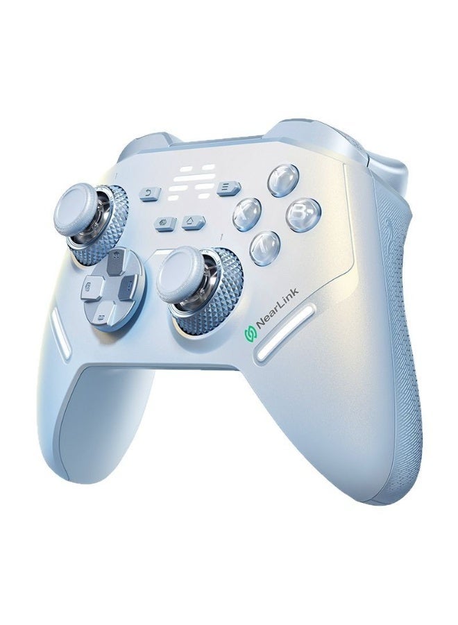 general Professional Gamepad BEITONG KP40B NearLink Version Wireless Gaming Controller with Charging Dock for PC, Switch2, Android, iOS, TV, Steam Deck, Car, Adjustable TMR Joysticks & Hall Effect Linear Triggers, Wired, Bluetooth & 2.4G Connected with 2000Hz Polling Rate, Optical Buttons, Omnidirectional D-Pad, 6-Axis Gyro Motion, Turbo Control, AI Vibration, 0 Dead Zone & No Drift, RGB Lights, 3 Programmable Keys, 1000mAh Battery - Image 3