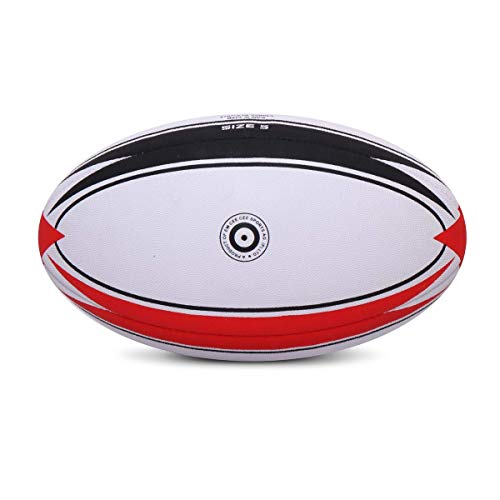 Jonex JJ JONEX Match Rugby Ball Size 5, Multicolor (MYC) - Image 3
