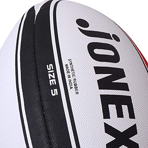 Jonex JJ JONEX Match Rugby Ball Size 5, Multicolor (MYC) - Image 5