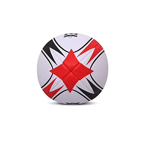 Jonex JJ JONEX Match Rugby Ball Size 5, Multicolor (MYC) - Image 4
