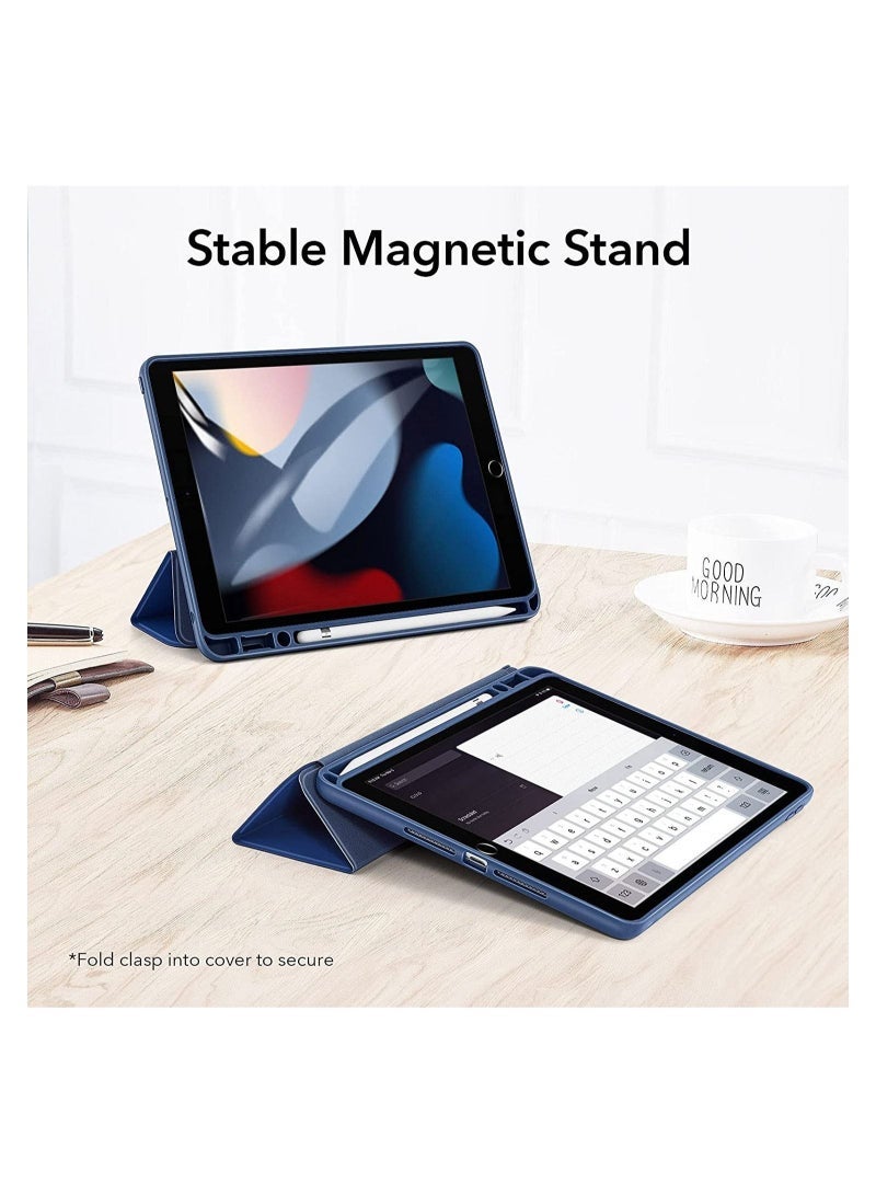 SmartGrist Pencil Case Compatible with iPad 9/8/7 (10.2-Inch, 2021/2020/2019), iPad Case with Pencil Holder, Trifold Stand, Auto Sleep/Wake, Rebound Series - Image 5