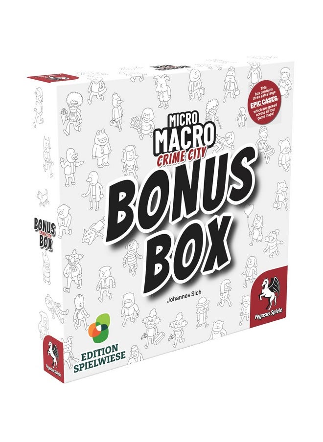 باغاسوس سبيلا - Micro Macro Crime City: Bonus Box - توسيع لعبة الغموض على الطاولة - Image 1