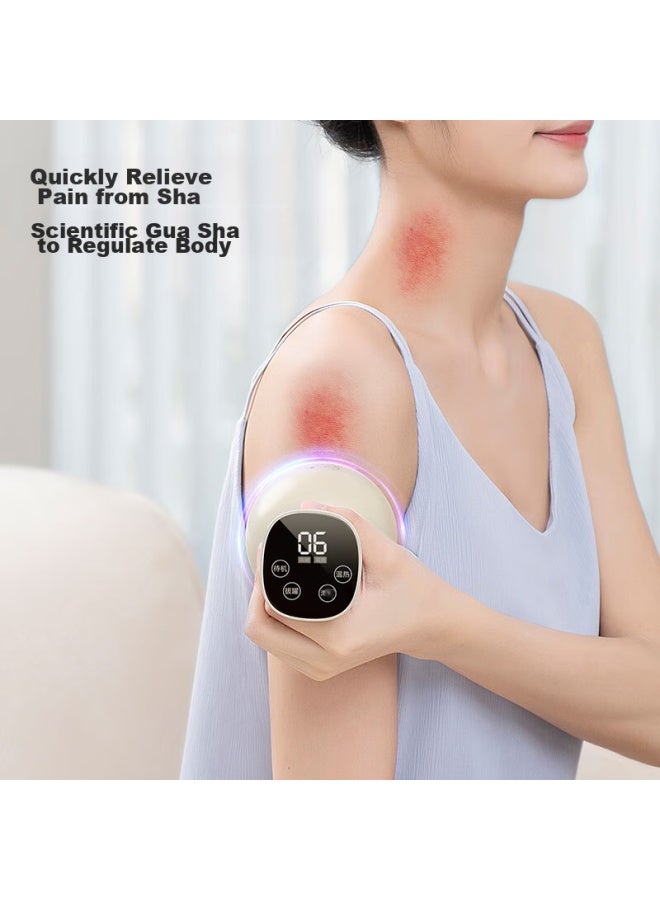 Haier Haier Electric Gua Sha Device, Cupping Tool, Home Meridian Dredging Board, All-in Machine With Brush, Hot Compress, Full-body Massage, Holiday And Birthday Gift For Parents, Hhz-g101h  - Image 2
