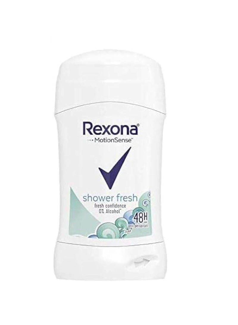 REXONA SHOWER FRESH DEO STICK 40ML 48H