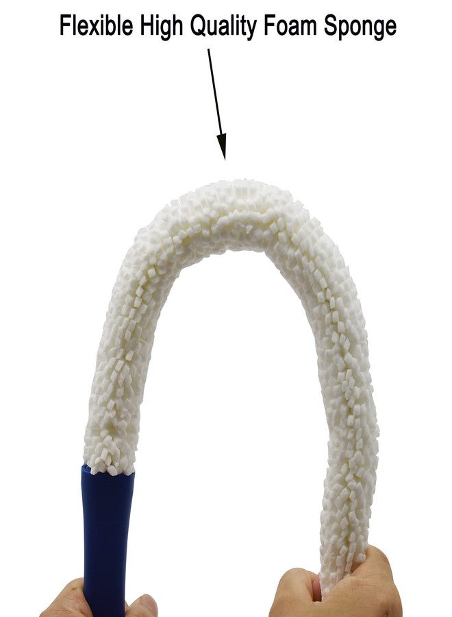 Maydahui 2 PCS Wine Bottle Flexible Cleaning Brush for Wine Decanters Goblets Cups Glassware (1 Short +1 Long) - Image 3