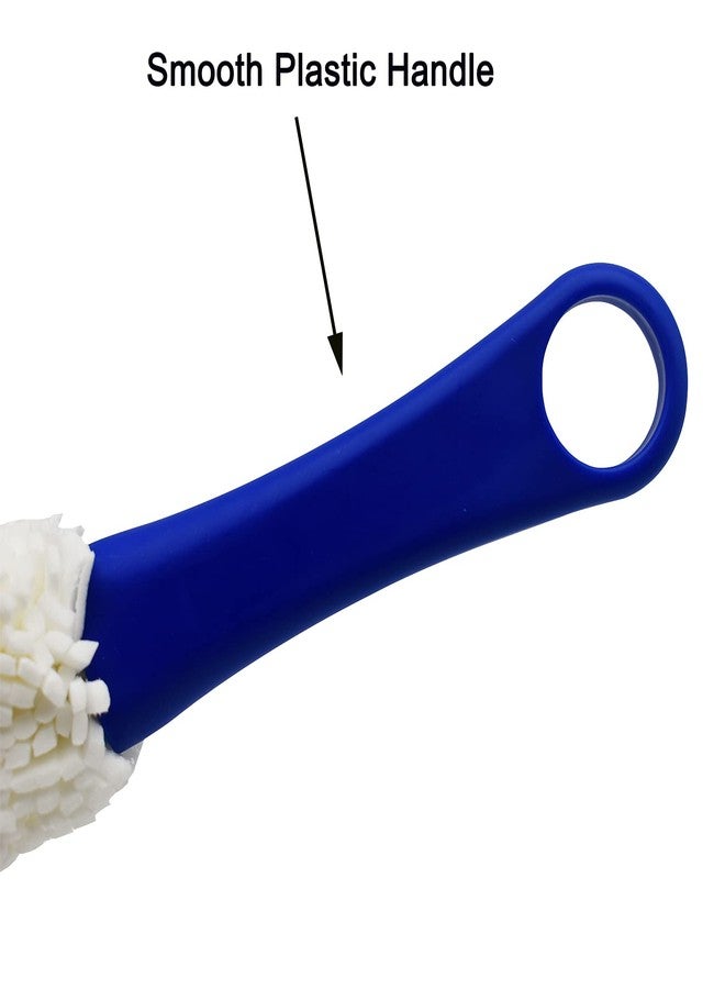 Maydahui 2 PCS Wine Bottle Flexible Cleaning Brush for Wine Decanters Goblets Cups Glassware (1 Short +1 Long) - Image 5