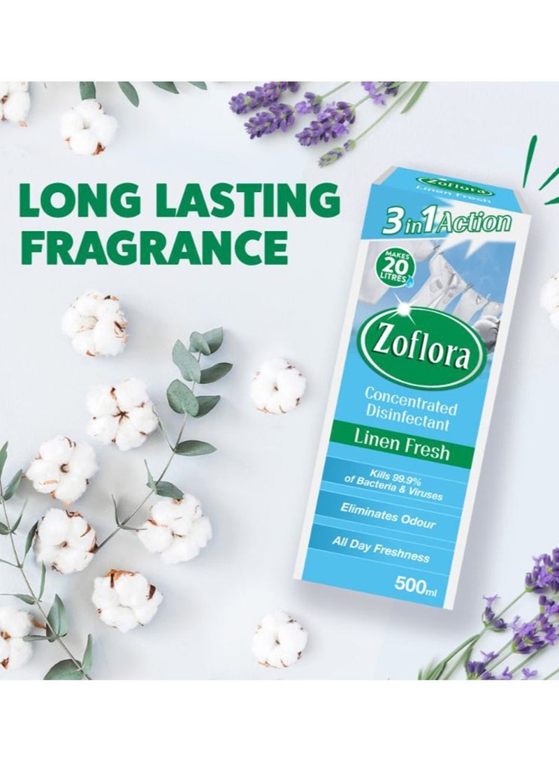 Zoflora - Zoflora Linen Fresh Concentrated Disinfectant Floor Cleaner - Image 1