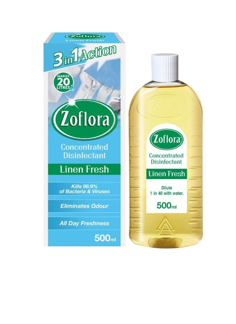 Zoflora - Zoflora Linen Fresh Concentrated Disinfectant Floor Cleaner - Image 1