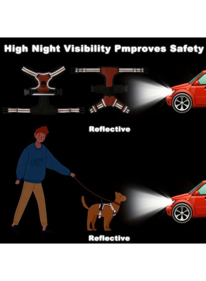 أزرق XL صدرية كلب قابلة للتعديل مع حشوة مريحة من البوليستر المتين للسلالات الكبيرة - Image 3
