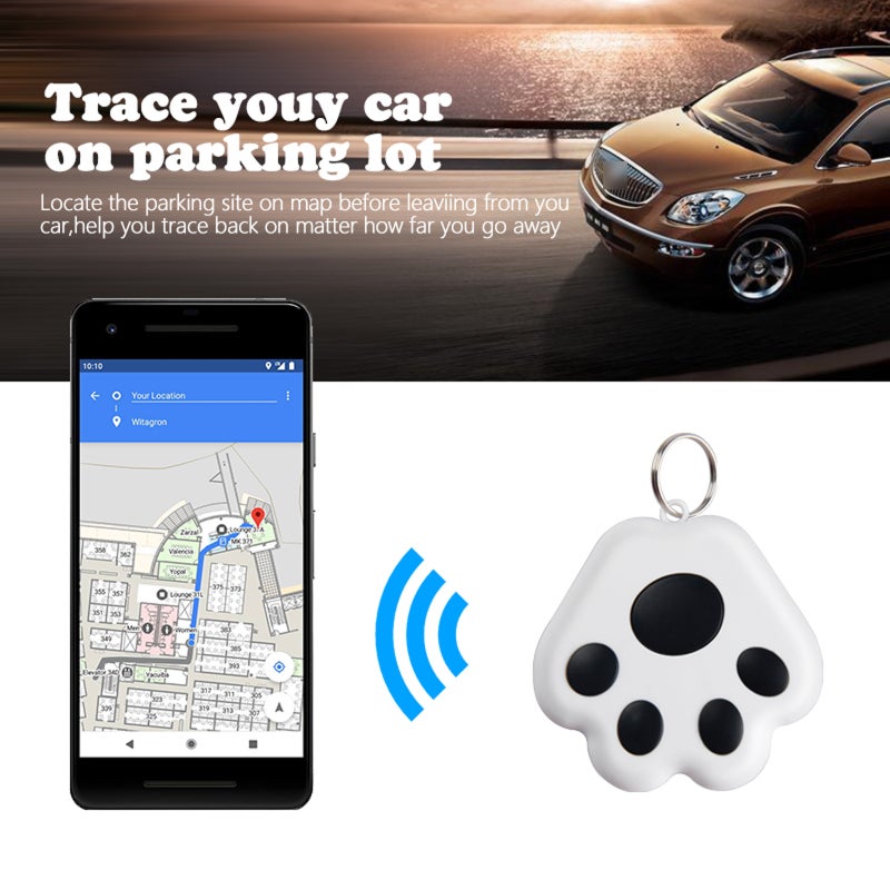 Smart GPS Tracker Finder BT Locator Anti Lost Alarm Sensor Selfie Shutter Voice Recording for Key Wallet Car Kids Pets Dog - Image 5