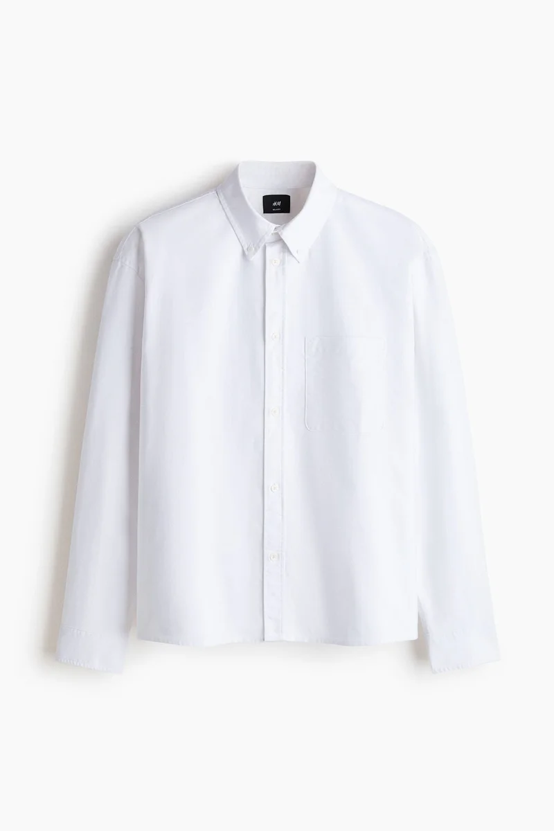 H&M  Relaxed Fit Oxford shirt for Men | Best Price UAE